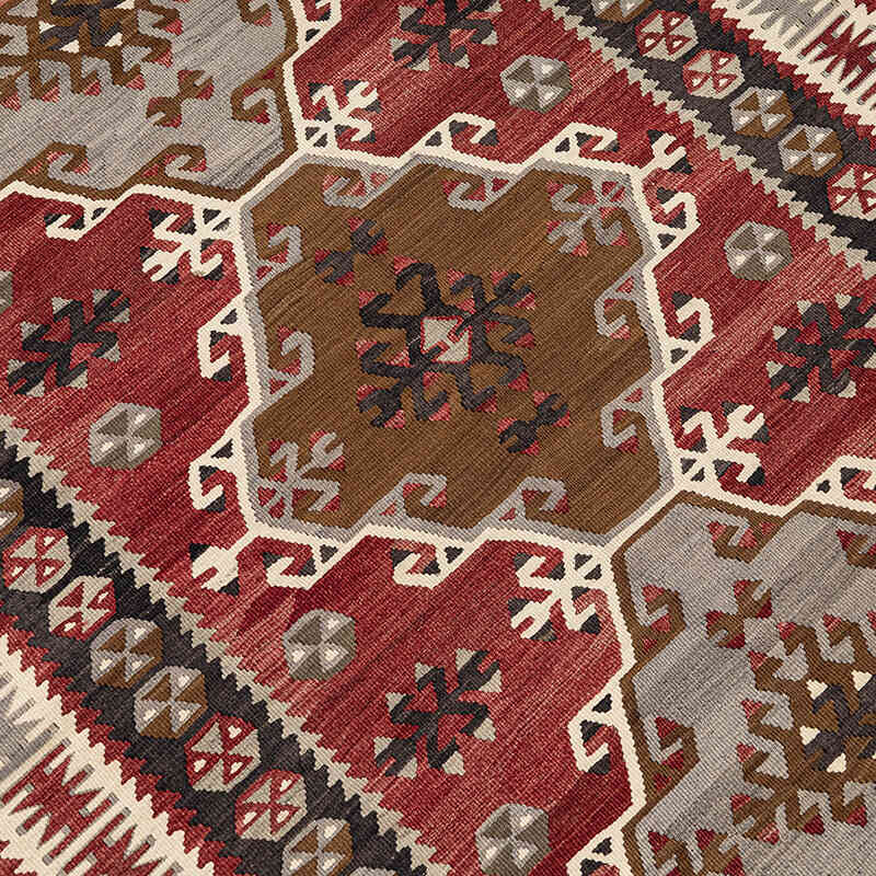 Vintage Adana Kilim - 103 cm x 170 cm - K0076122