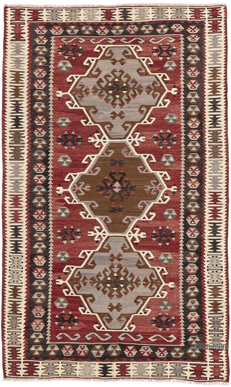Vintage Adana Kilim - 103 cm x 170 cm - K0076122
