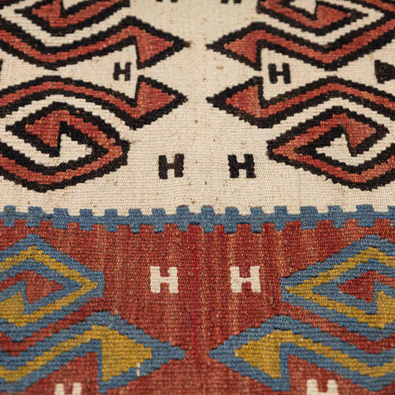 Vintage Van Kilim Rug - 3' 3" x 6'  (39" x 72") - K0076125