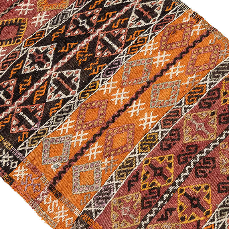 Vintage Malatya Kilim Yolluk - 65 cm x 337 cm - K0076128