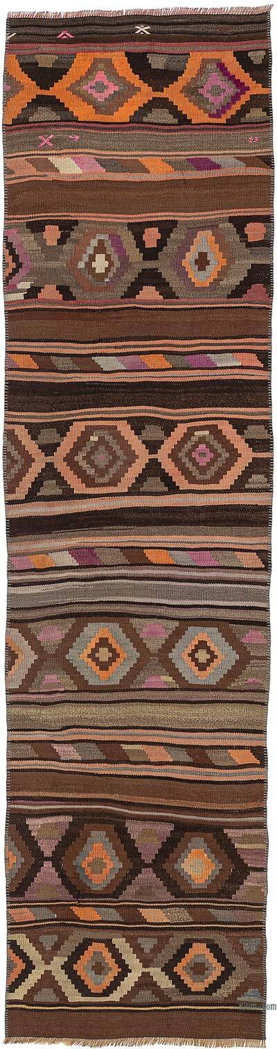 Vintage Kars Kilim Runner - 2' 5" x 9' 3" (29" x 111")