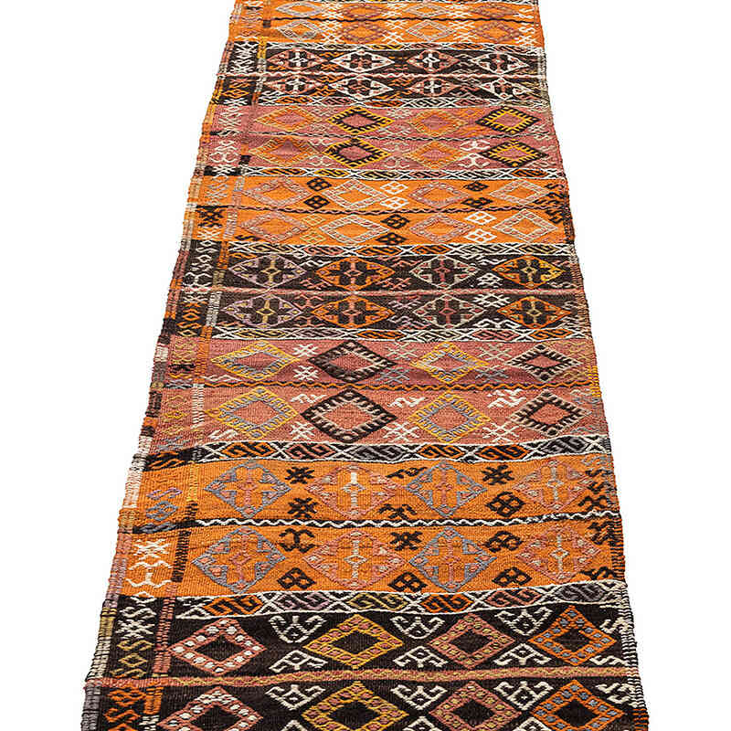Vintage Malatya Kilim Yolluk - 65 cm x 335 cm - K0076158