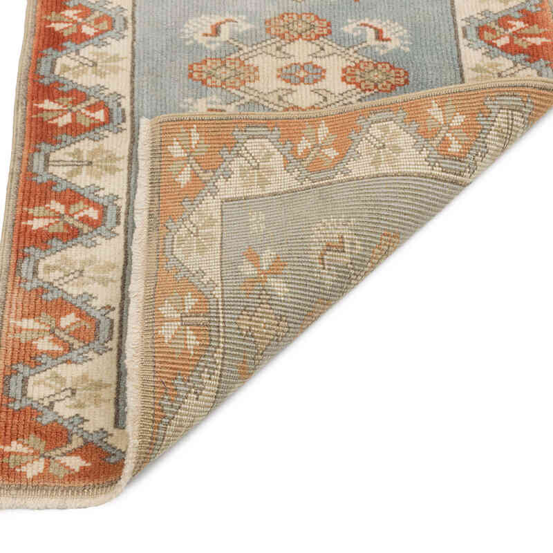 Alfombra Vintage Turca Anudada a Mano - 55 cm x 70 cm - K0076180