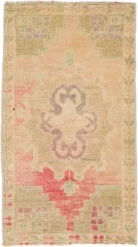 El Dokuma Vintage Halı - 45 cm x 83 cm