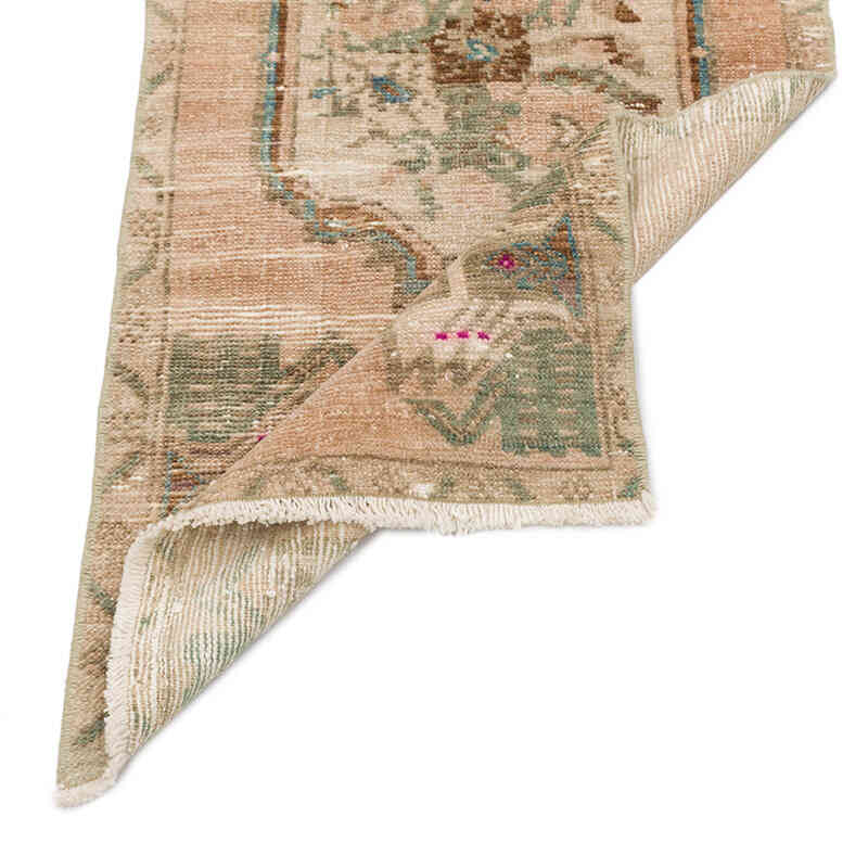 Vintage Turkish Hand-Knotted Rug - 1' 7" x 3' 5" (19" x 41") - K0076195