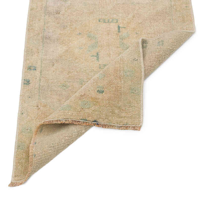 Alfombra Vintage Turca Anudada a Mano - 46 cm x 82 cm - K0076207