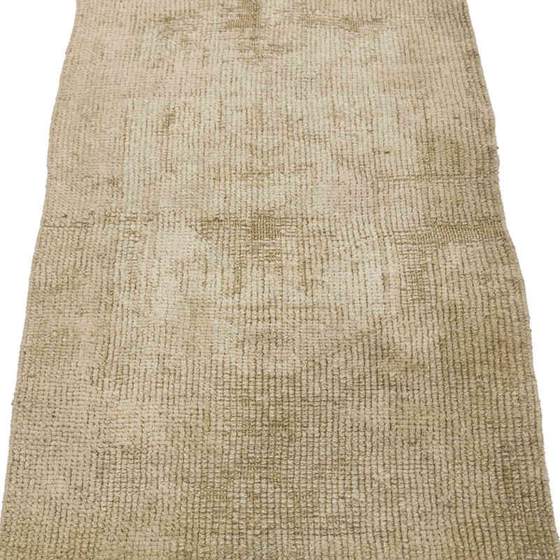 Vintage Turkish Hand-Knotted Rug - 1' 7" x 3' 2" (19" x 38") - K0076217