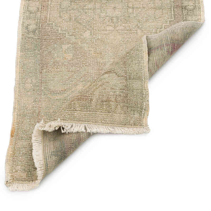 Alfombra Vintage Turca Anudada a Mano - 45 cm x 94 cm - K0076221