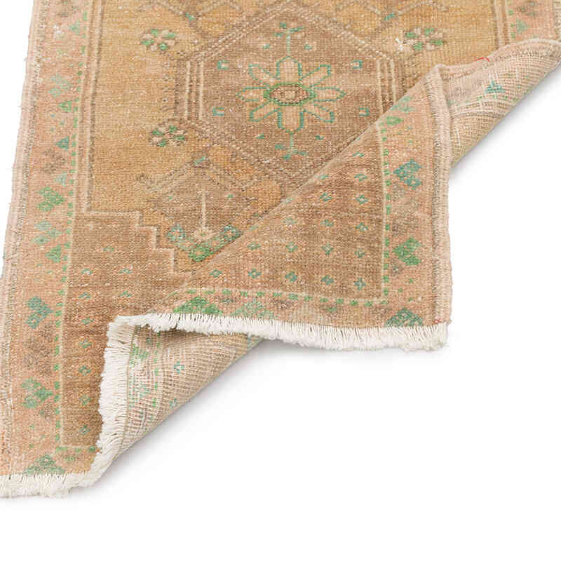 Alfombra Vintage Turca Anudada a Mano - 52 cm x 86 cm - K0076234