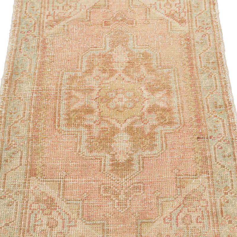 Alfombra Vintage Turca Anudada a Mano - 50 cm x 90 cm - K0076235