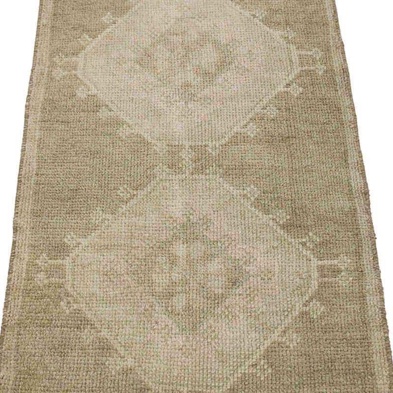 Alfombra Vintage Turca Anudada a Mano - 46 cm x 86 cm - K0076239