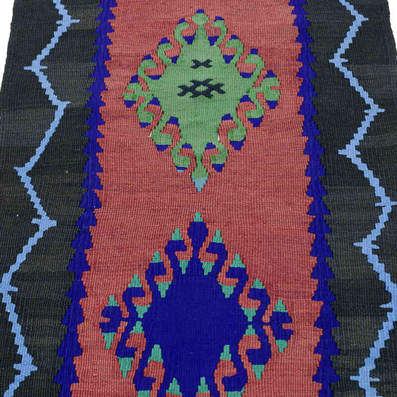 Alfombra Vintage Turca Anudada a Mano - 53 cm x 93 cm - K0076242