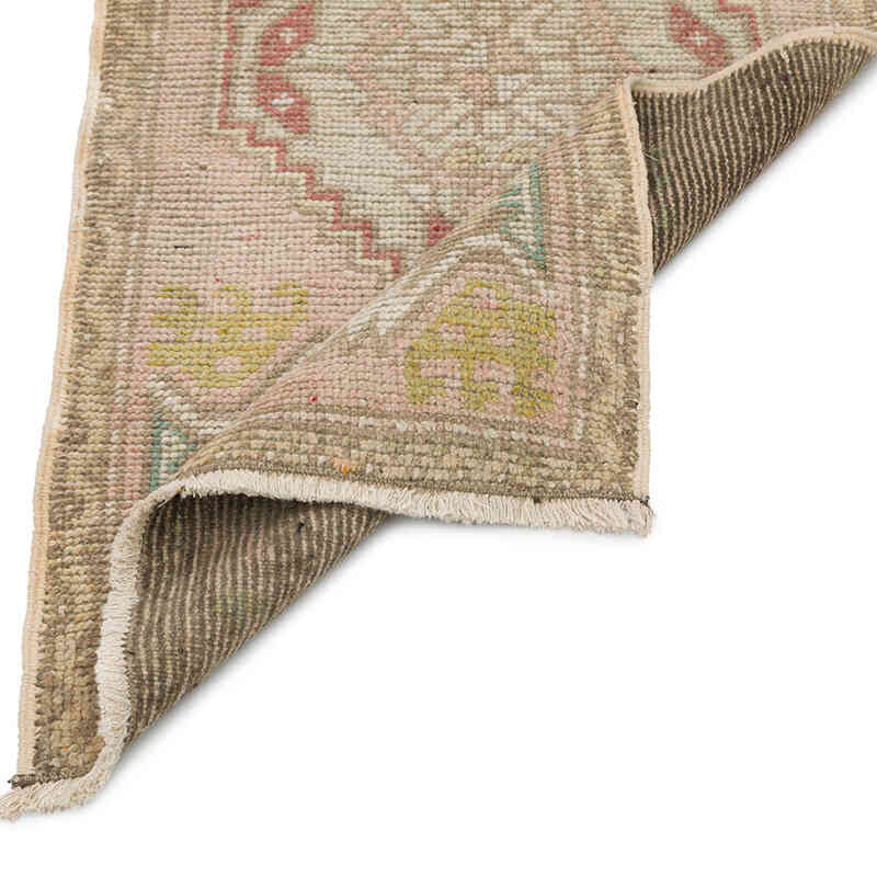 Alfombra Vintage Turca Anudada a Mano - 55 cm x 95 cm - K0076249