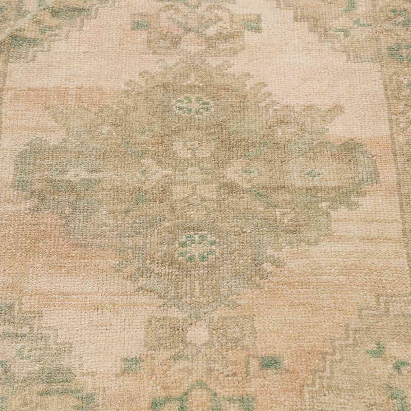 El Dokuma Vintage Halı - 49 cm x 85 cm - K0076254