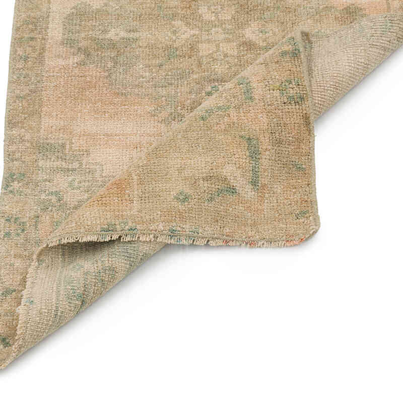El Dokuma Vintage Halı - 49 cm x 85 cm - K0076254