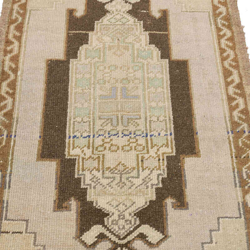 Vintage Turkish Hand-Knotted Rug - 1' 10" x 3' 1" (22" x 37") - K0076258