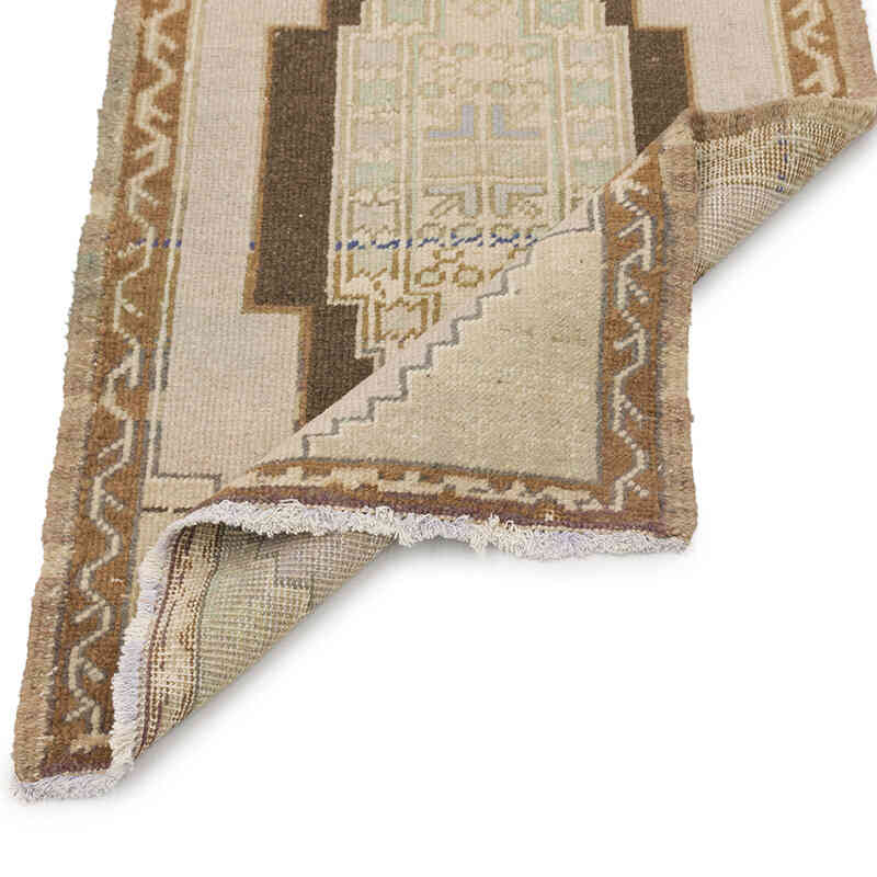 Vintage Turkish Hand-Knotted Rug - 1' 10" x 3' 1" (22" x 37") - K0076258
