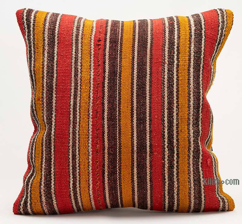 Kilim Pillow Cover - 1' 8" x 1' 8" (20" x 20") - K0076341