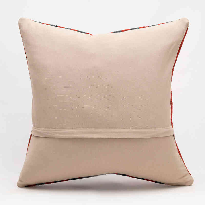 Kilim Pillow Cover - 1' 8" x 1' 8" (20" x 20") - K0076354