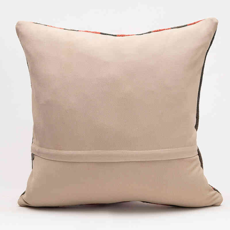 Kilim Pillow Cover - 1' 8" x 1' 8" (20" x 20") - K0076355