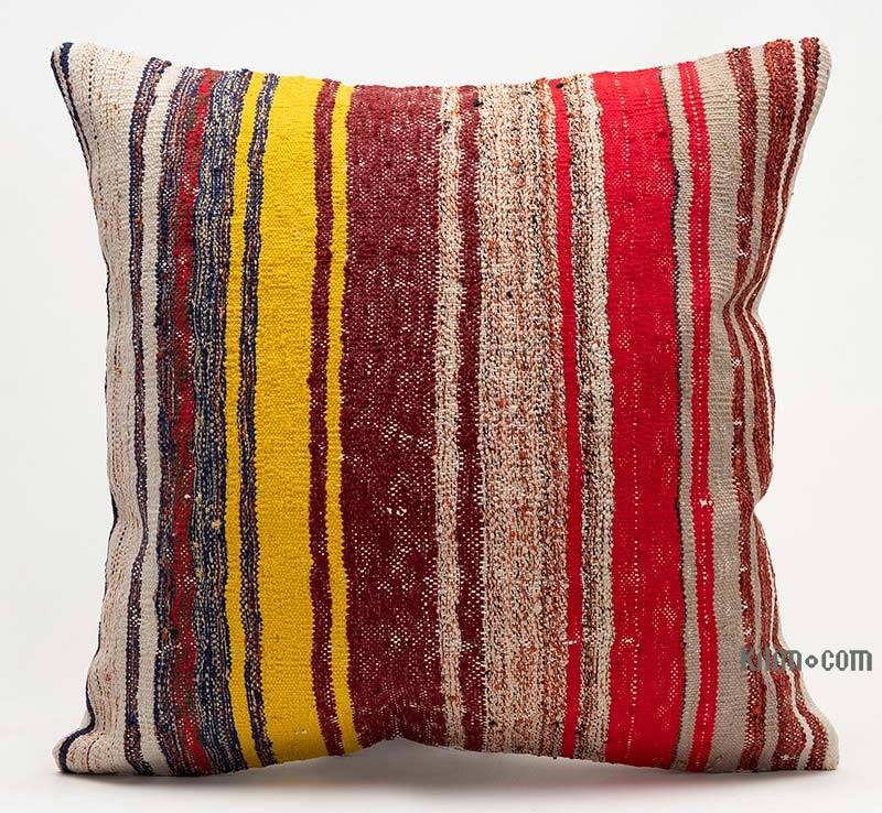 Kilim Pillow Cover - 1' 8" x 1' 8" (20" x 20") - K0076357