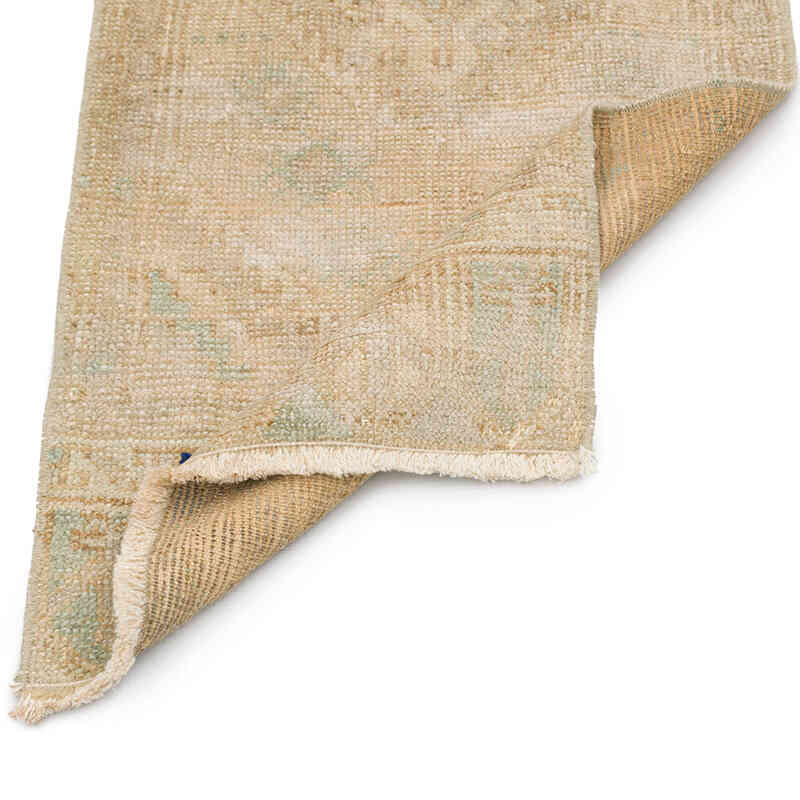Alfombra Vintage Turca Anudada a Mano - 44 cm x 106 cm - K0076408