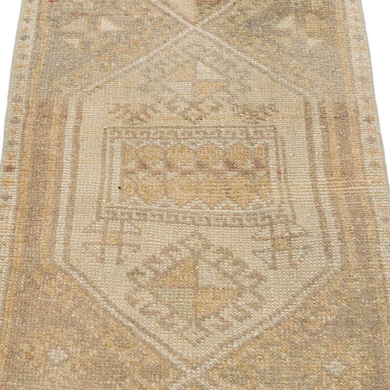 Vintage Turkish Hand-Knotted Rug - 1' 6" x 2' 10" (18" x 34") - K0076409