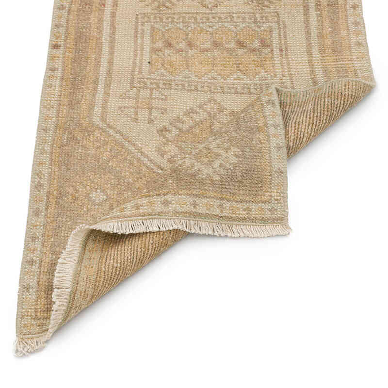Vintage Turkish Hand-Knotted Rug - 1' 6" x 2' 10" (18" x 34") - K0076409