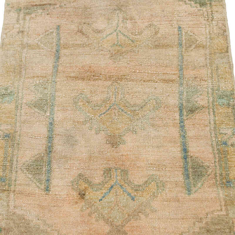 Alfombra Vintage Turca Anudada a Mano - 45 cm x 78 cm - K0076440
