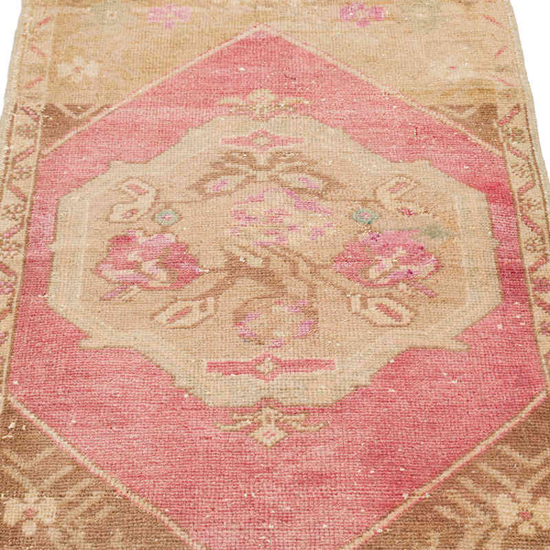 Vintage Turkish Hand-Knotted Rug - 1' 9" x 3' 3" (21" x 39") - K0076441