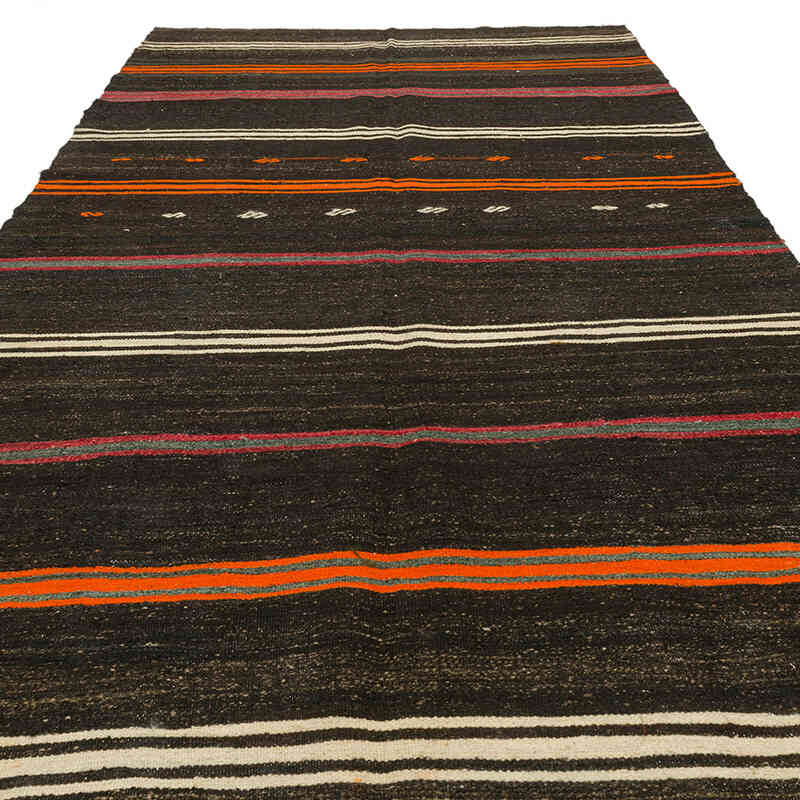 Alfombra Vintage Anatolian Kilim - 189 cm x 371 cm - K0076458