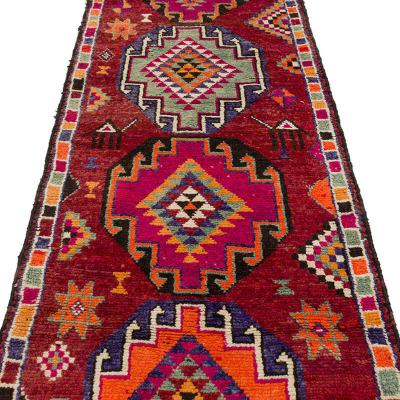Alfombra Vintage de pasillo - 91 cm x 364 cm - K0076462