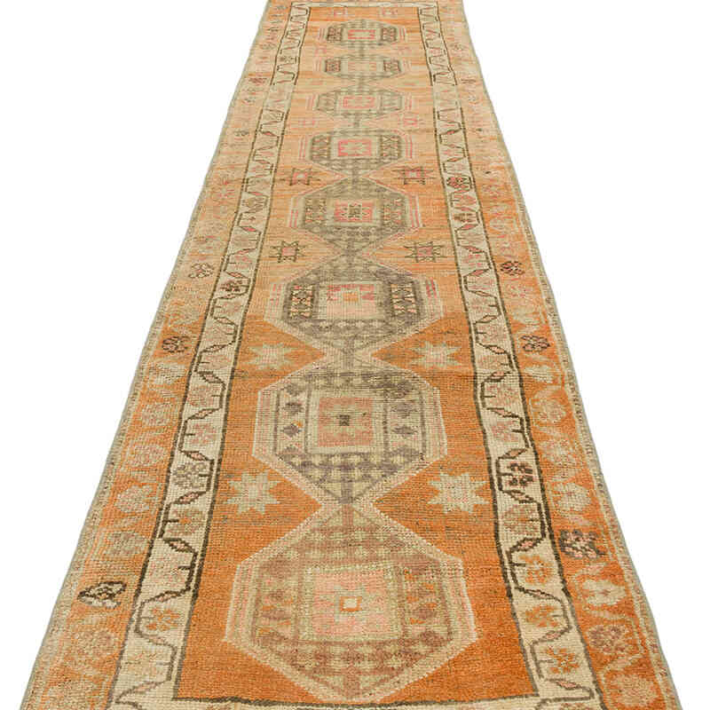 Vintage Anadolu Yolluk - 80 cm x 360 cm - K0076466