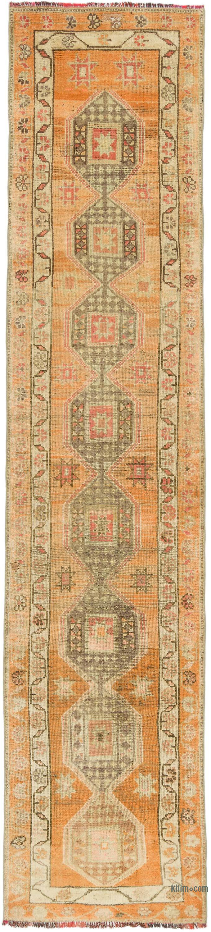 Vintage Anadolu Yolluk - 80 cm x 360 cm - K0076466