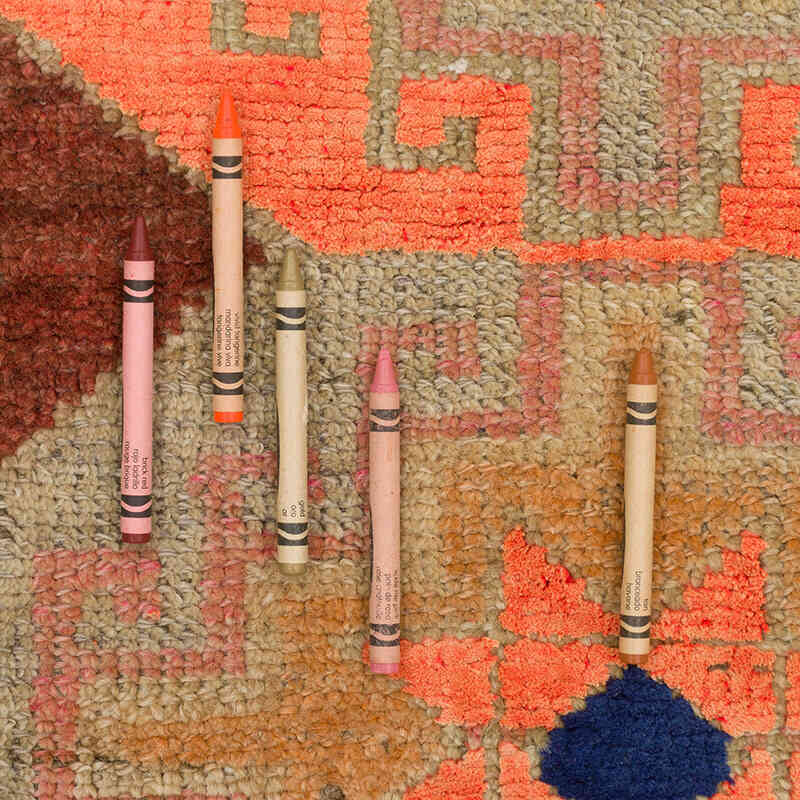 Vintage Tribal Runner Rug - 2' 6" x 10' 4" (30" x 124") - K0076469