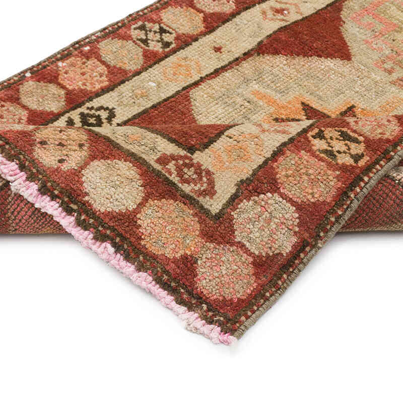Vintage Tribal Runner Rug - 2' 6" x 10' 4" (30" x 124") - K0076469