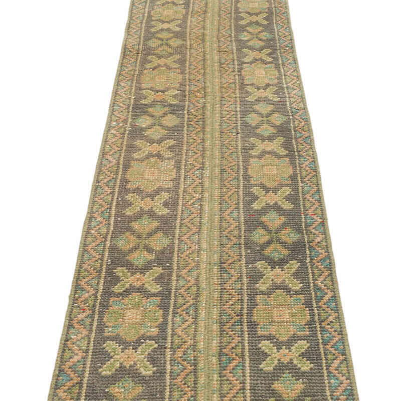 Alfombra Turca Vintage De Pasillo - 46 cm x 353 cm - K0076471