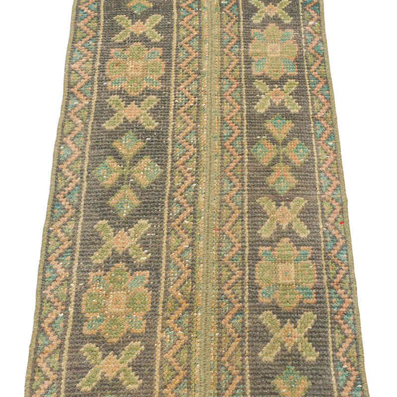 Alfombra Turca Vintage De Pasillo - 46 cm x 353 cm - K0076471