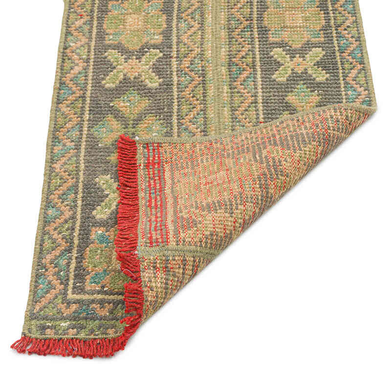 Alfombra Turca Vintage De Pasillo - 46 cm x 353 cm - K0076471