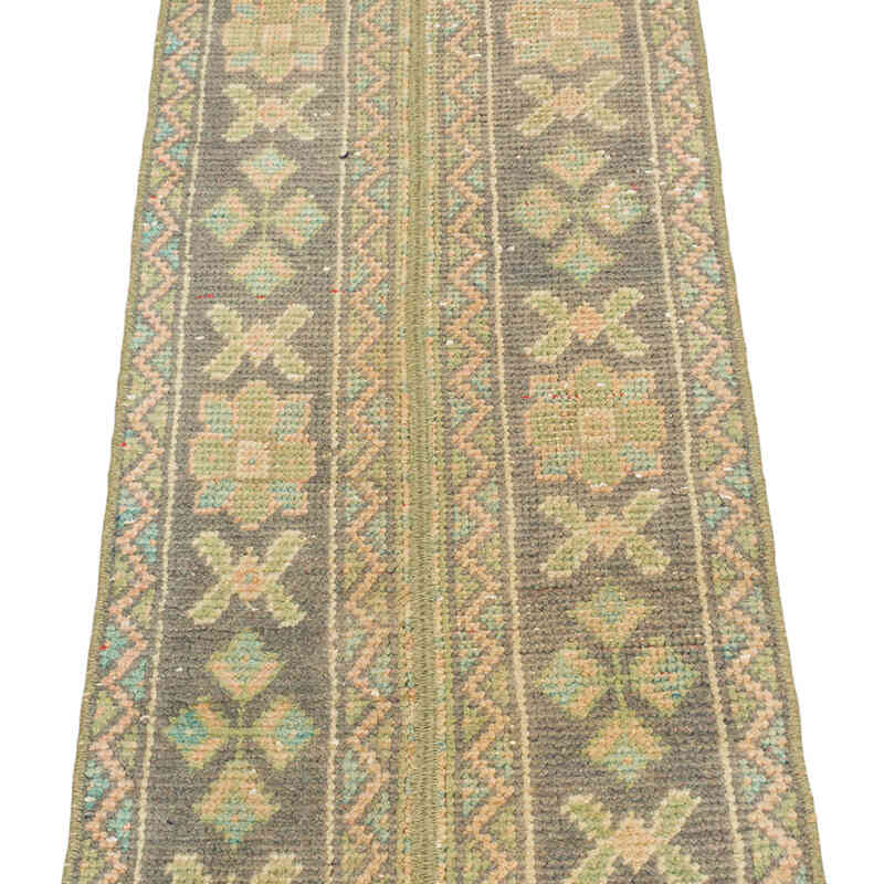 Alfombra Turca Vintage De Pasillo - 46 cm x 353 cm - K0076471