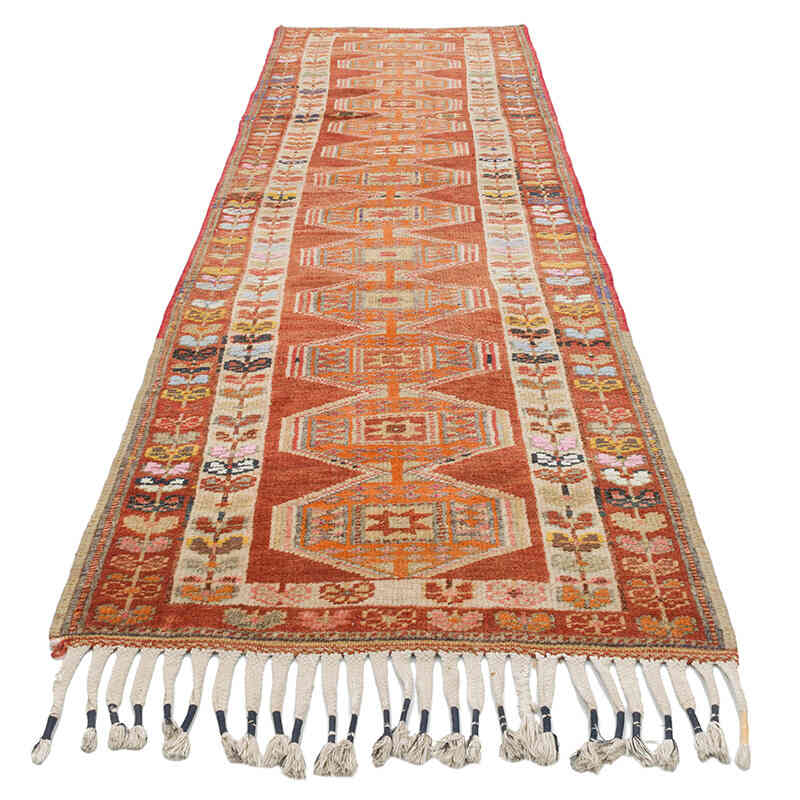 Vintage Anadolu Yolluk - 90 cm x 320 cm - K0076473