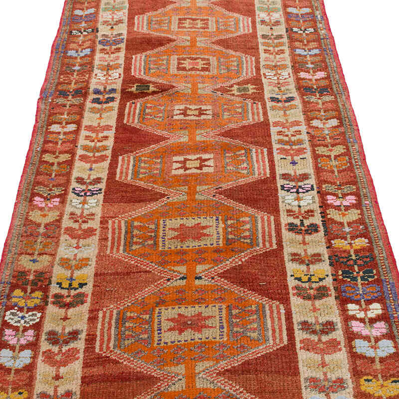 Vintage Anadolu Yolluk - 90 cm x 320 cm - K0076473