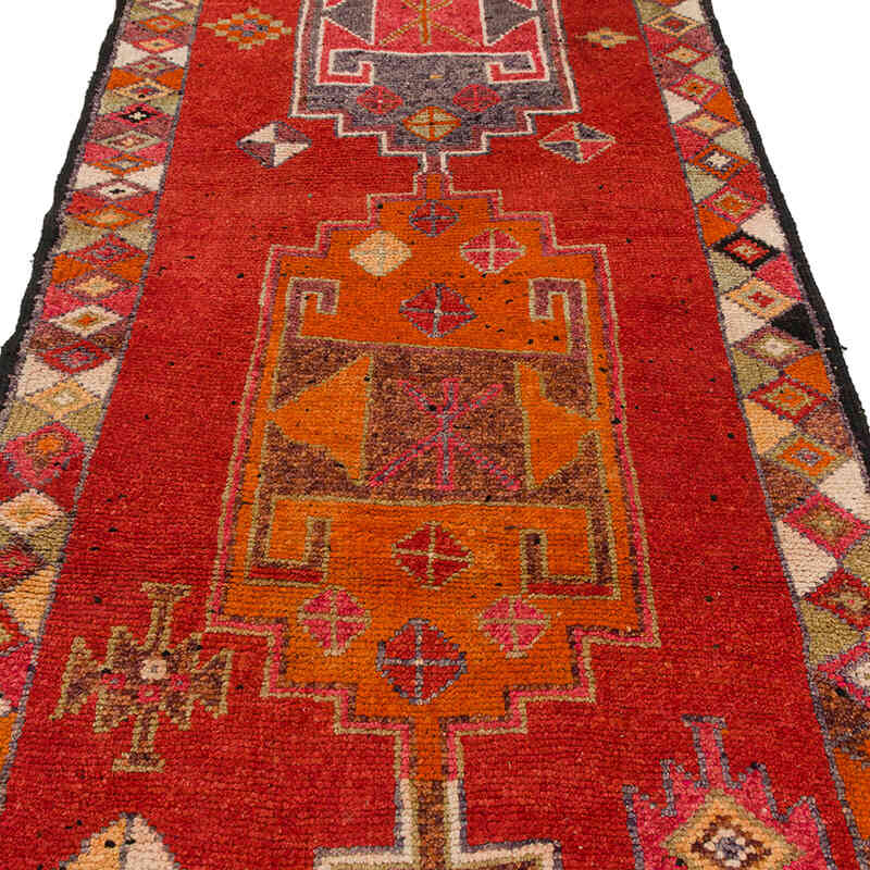 Vintage Anadolu Yolluk - 120 cm x 342 cm - K0076474