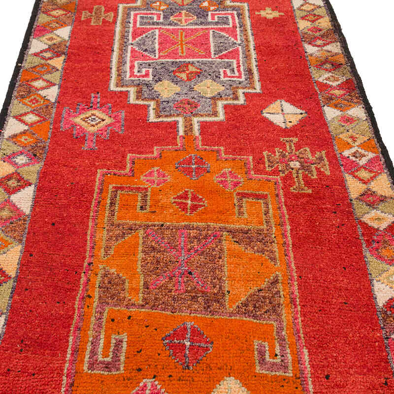 Vintage Anadolu Yolluk - 120 cm x 342 cm - K0076474