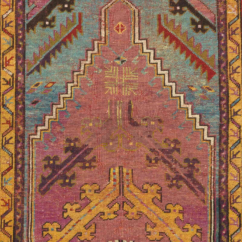 Antique Mucur Hand-Knotted Rug - 3' 9" x 5' 6" (45" x 66") - K0076476