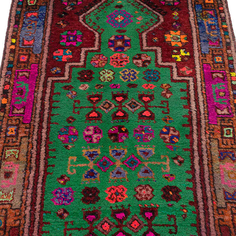 El Dokuma Vintage Halı - 85 cm x 147 cm - K0076480