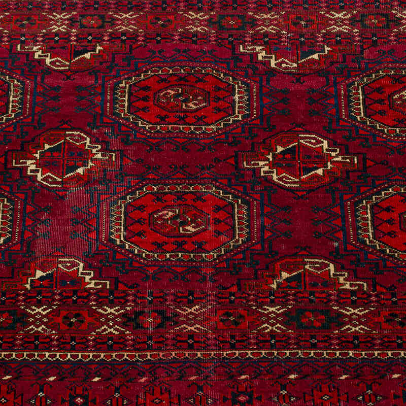 Antique Turkoman Rug - 4' 1" x 2' 4" (49" x 28") - K0076482