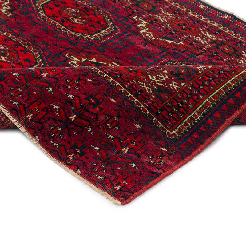 Antique Turkoman Rug - 4' 1" x 2' 4" (49" x 28") - K0076482