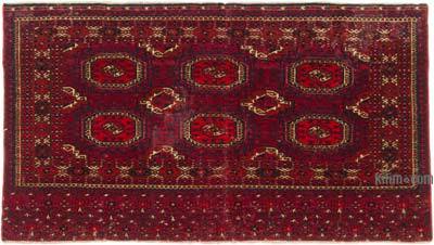 Antika Türkmen Halı - 124 cm x 70 cm