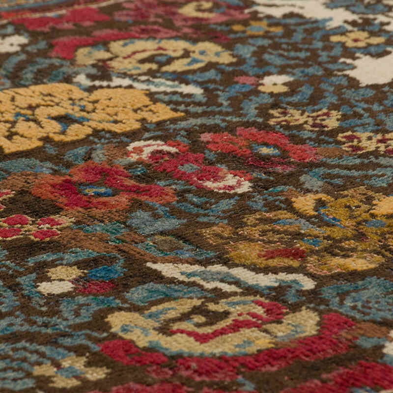 Alfombra Vintage Turca Anudada a Mano - 84 cm x 165 cm - K0076484